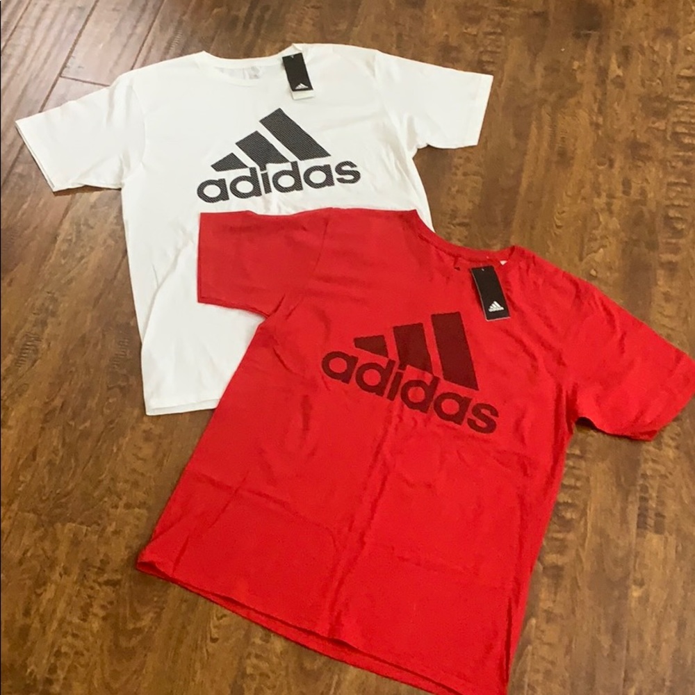 ADIDAS 2/Set Bundle Men’s Tee-SHIRTs - Size L
